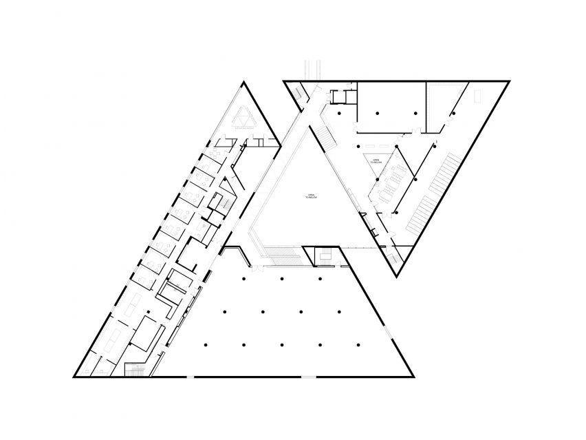 Eskenazi Museum Renovation bu Ennead Architects Second Floor Plan