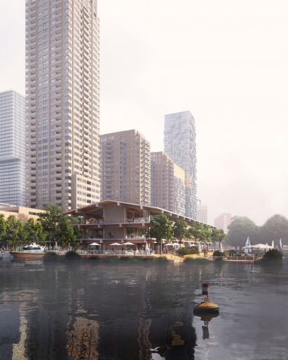 Floating Office Rotterdam by Powerhouse Company