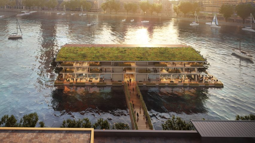 Floating Office Rotterdam by Powerhouse Company