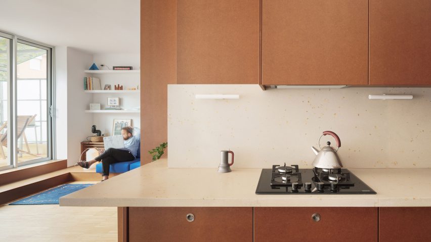 For David apartment designed by MH.AP Studio