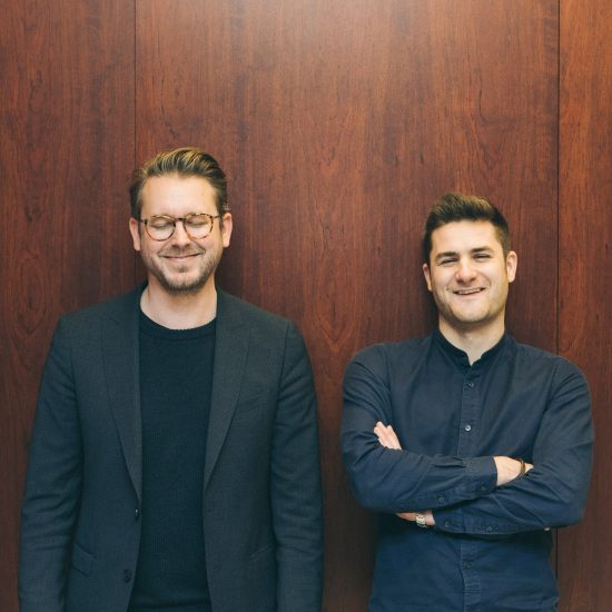 Stijn Geeraets and Maarten Van Gool, founders of Fosbury & Sons