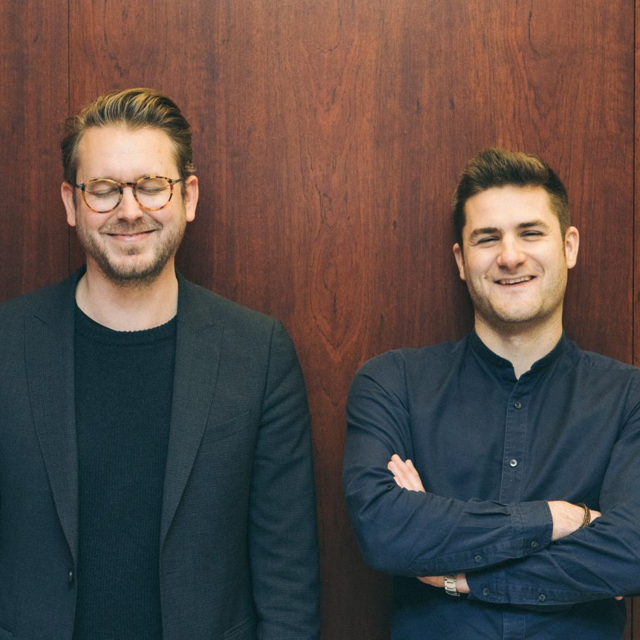 Stijn Geeraets and Maarten Van Gool, founders of Fosbury & Sons