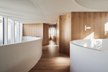 Glebe House by Chenchow Little Architects first floor