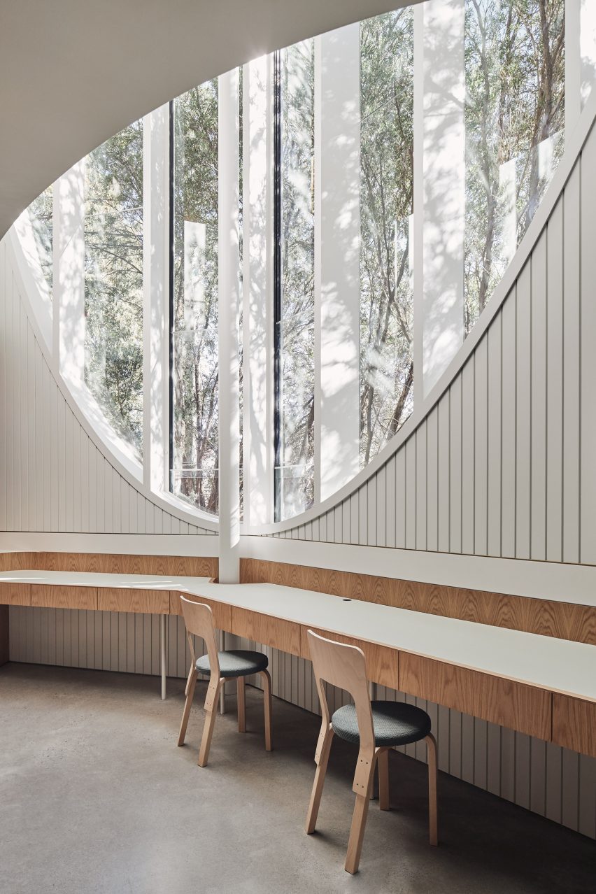 Glebe House by Chenchow Little Architects living space