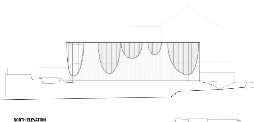 Glebe House by Chenchow Little Architects north elevation