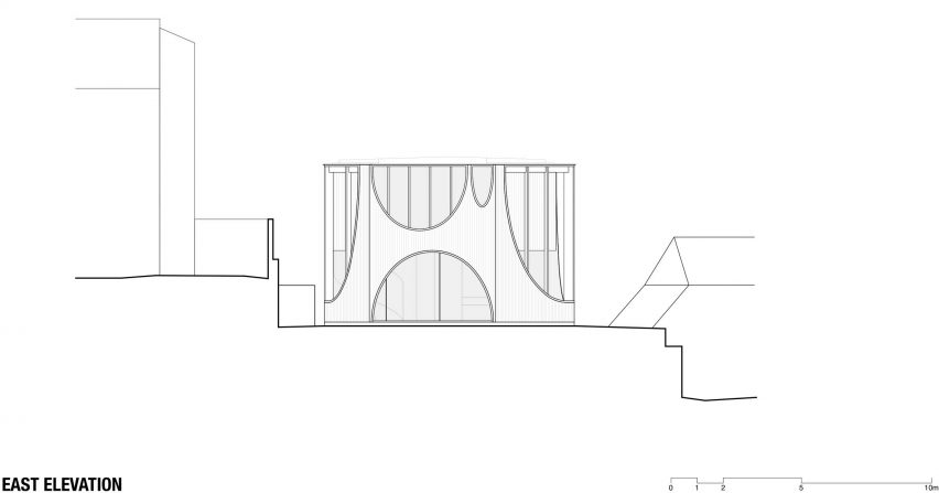 Glebe House by Chenchow Little Architects east elevation