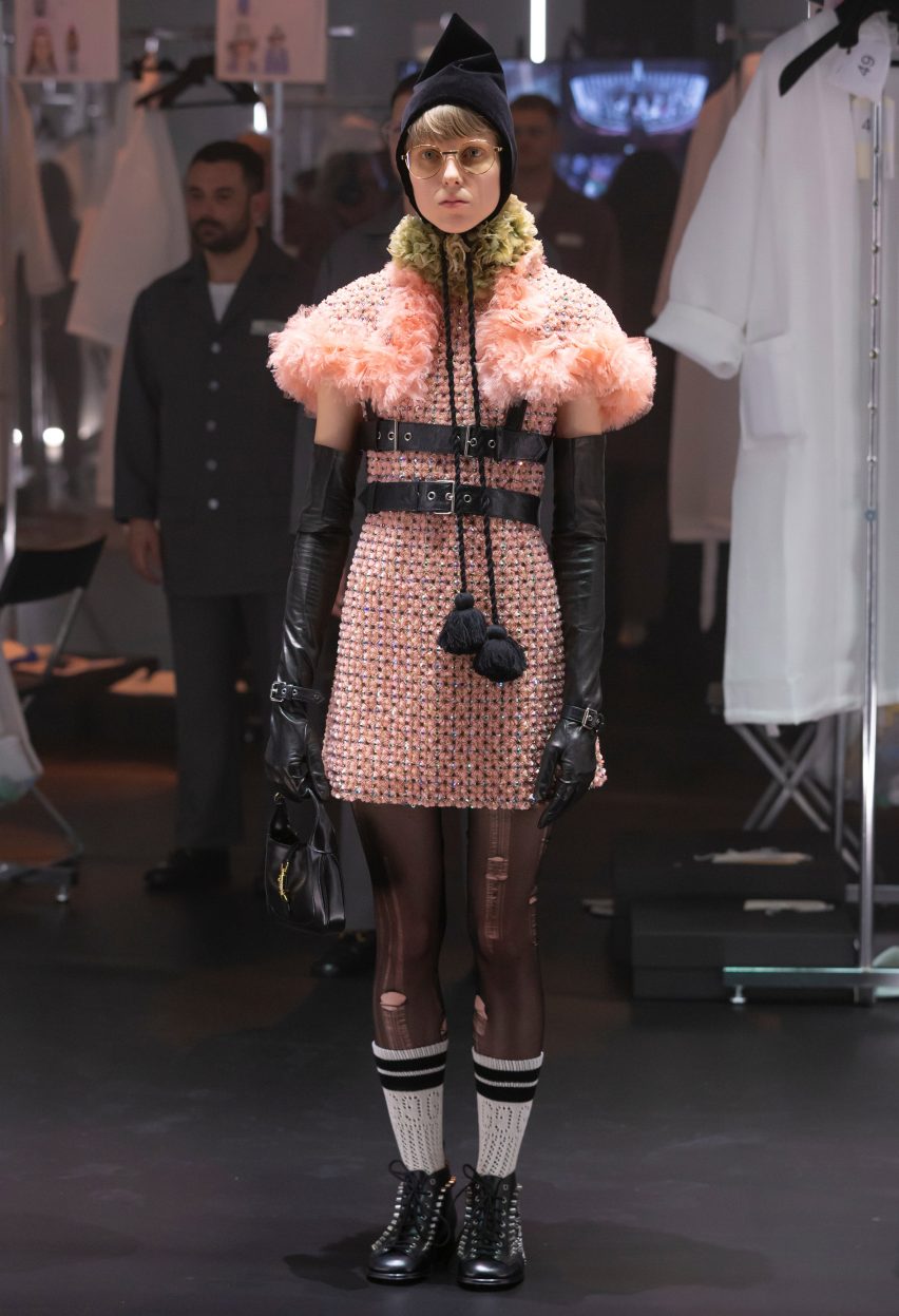 Alessandro Michele refocuses backstage prep as the main act for Gucci A/W 2020 show