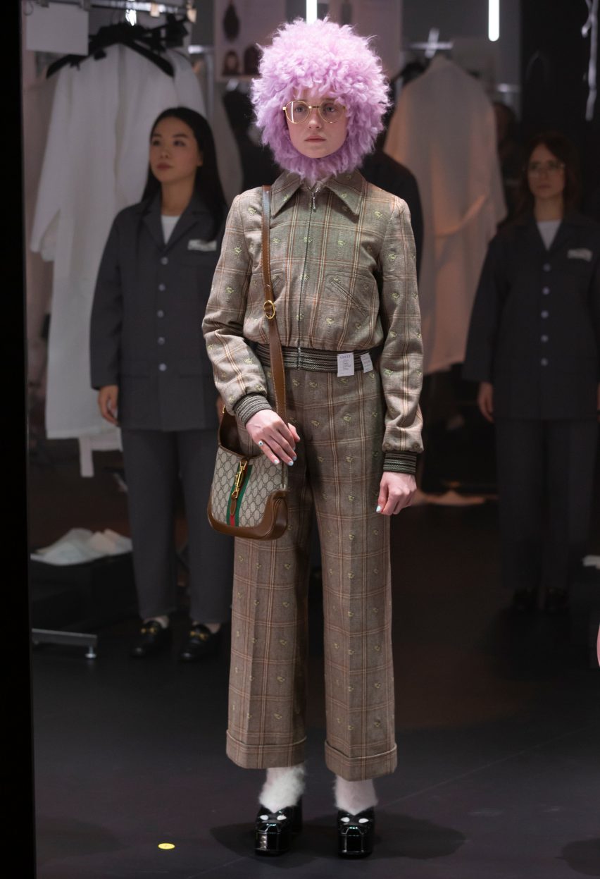 Alessandro Michele refocuses backstage prep as the main act for Gucci A/W 2020 show