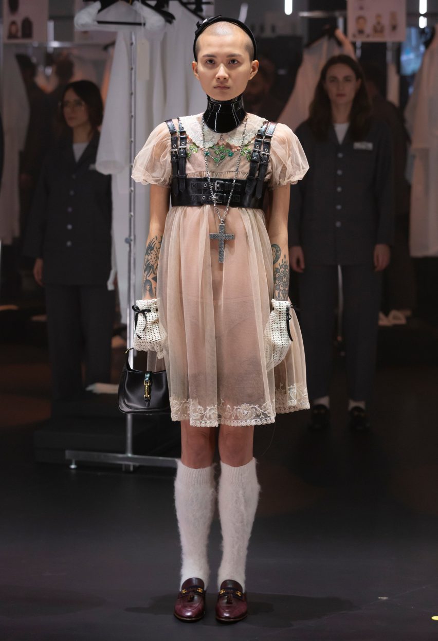 Alessandro Michele refocuses backstage prep as the main act for Gucci A/W 2020 show