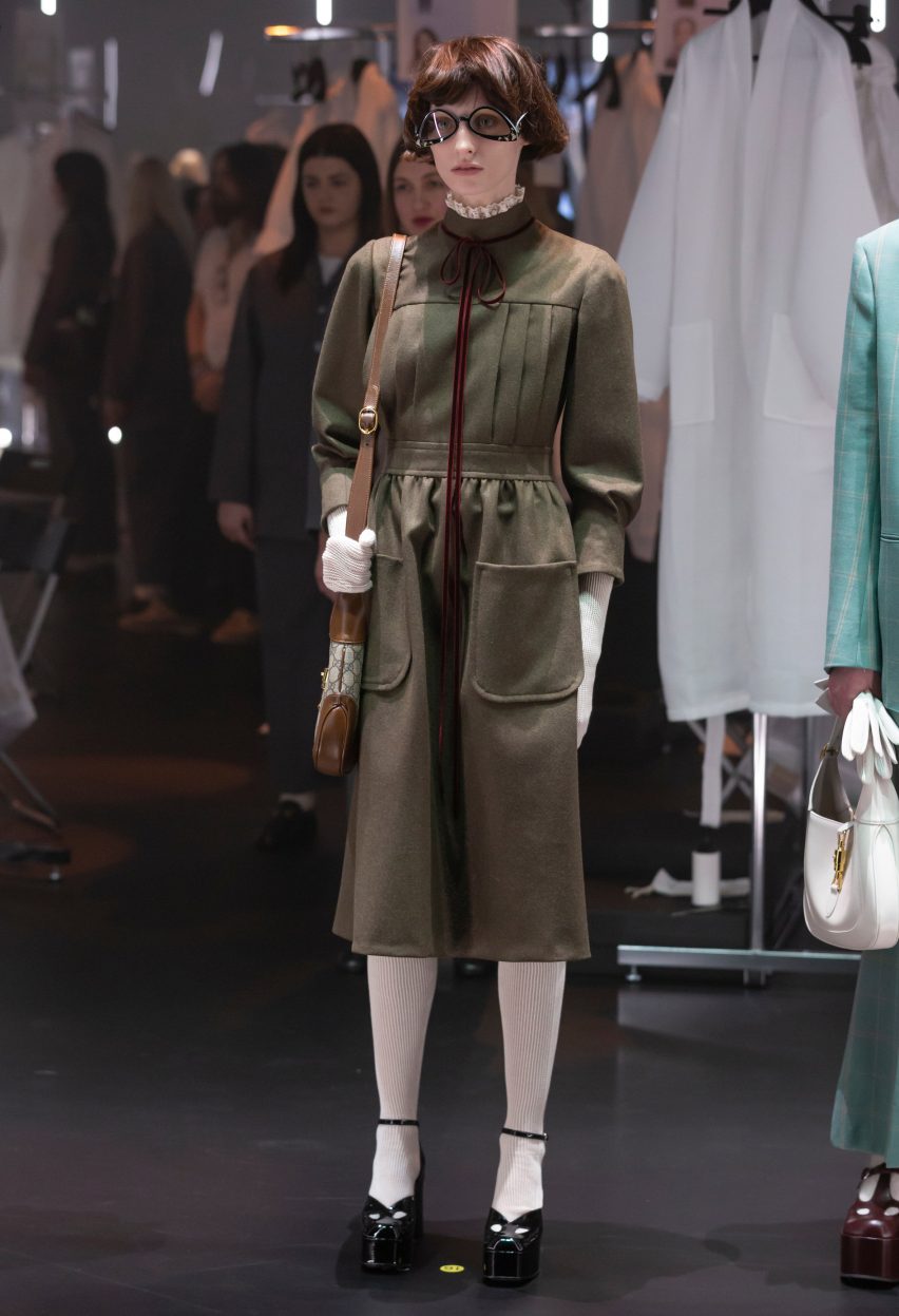 Alessandro Michele refocuses backstage prep as the main act for Gucci A/W 2020 show