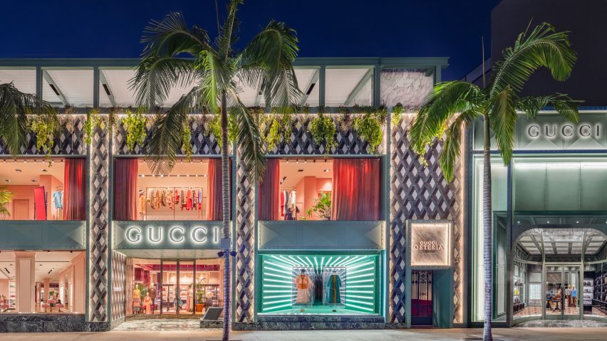 Gucci Osteria da Massimo Bottura restaurant in Los Angeles