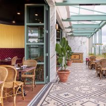 Gucci Osteria da Massimo Bottura restaurant in Los Angeles