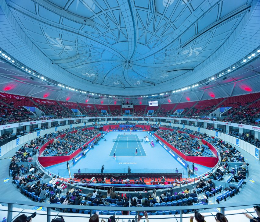 Hangzhou Olympic Sports Center by NBBJ in China