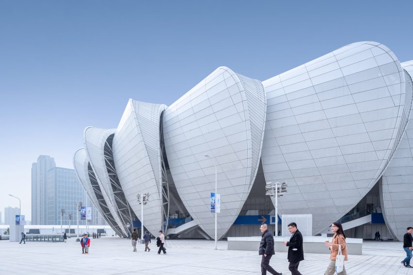 Hangzhou Olympic Sports Center by NBBJ in China