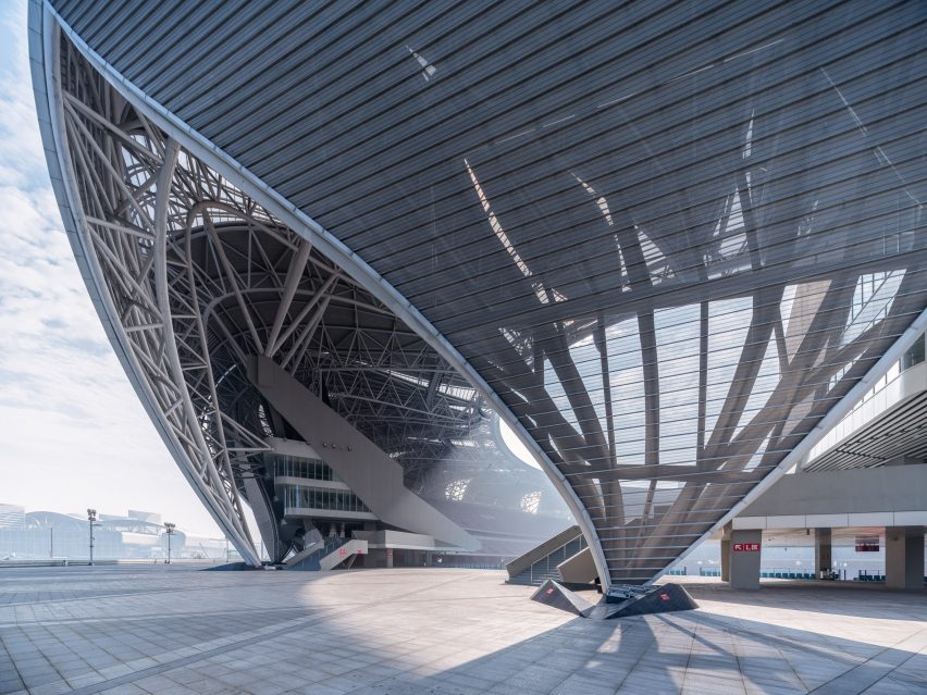 Hangzhou Olympic Sports Center by NBBJ in China