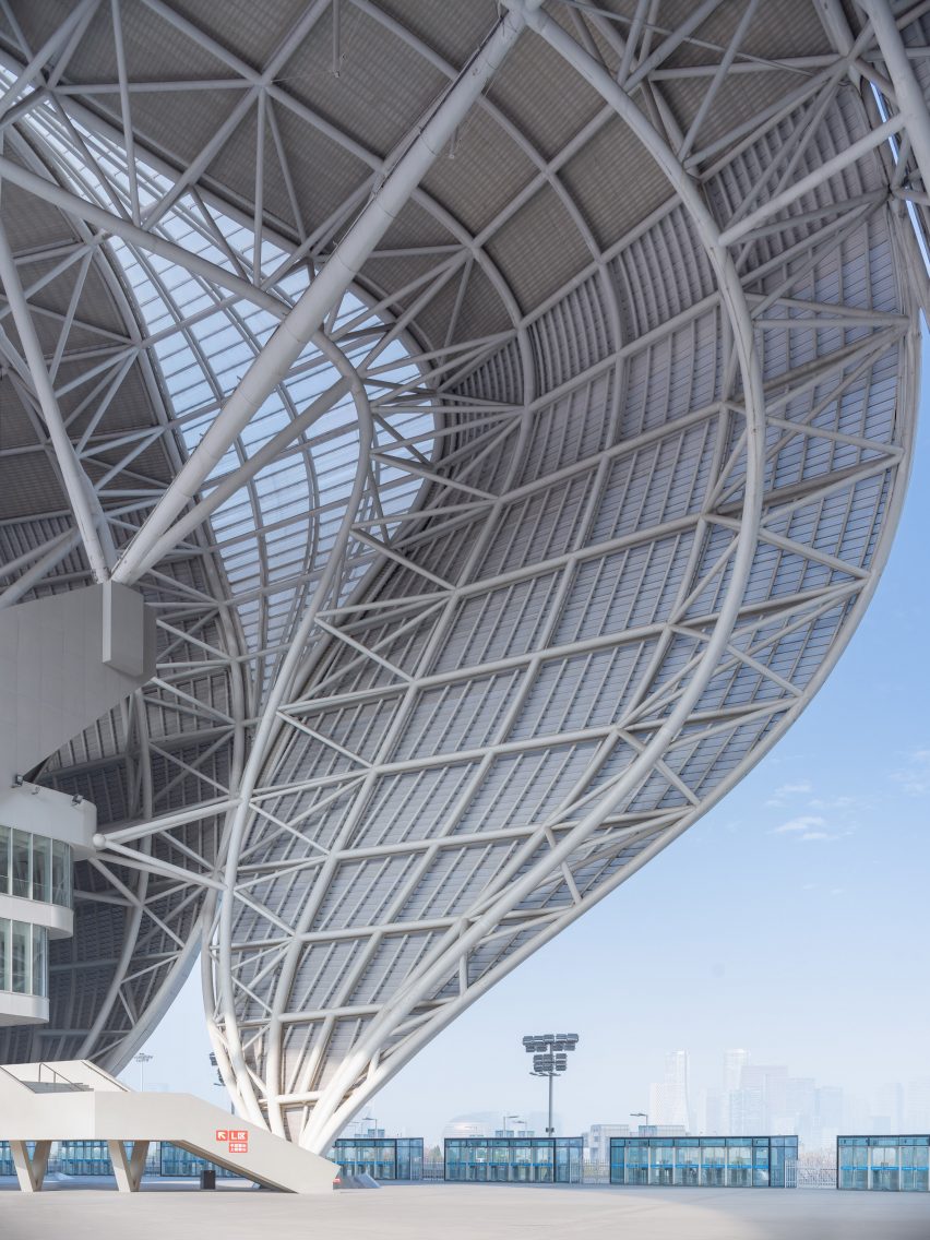 Hangzhou Olympic Sports Center by NBBJ in China
