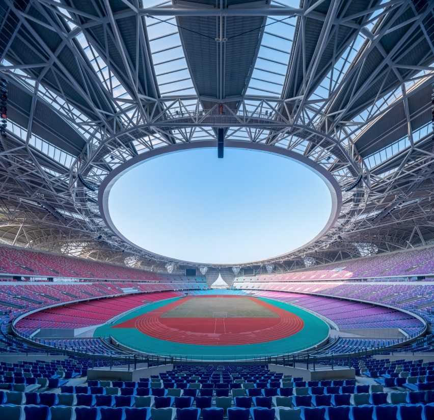 Hangzhou Olympic Sports Center by NBBJ in China