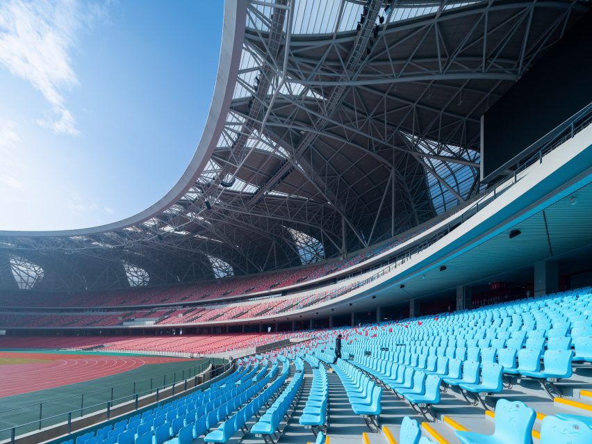 Hangzhou Olympic Sports Center by NBBJ in China