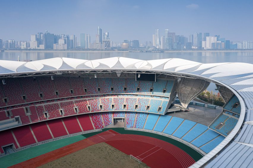 Hangzhou Olympic Sports Center by NBBJ in China