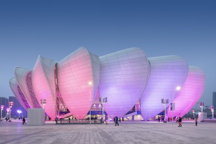 Hangzhou Olympic Sports Center by NBBJ in China