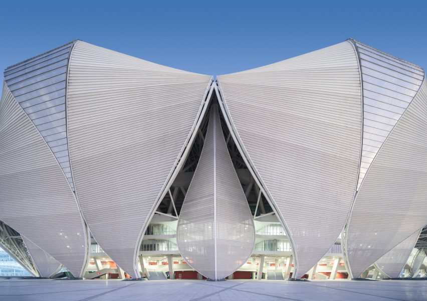 Hangzhou Olympic Sports Center by NBBJ in China