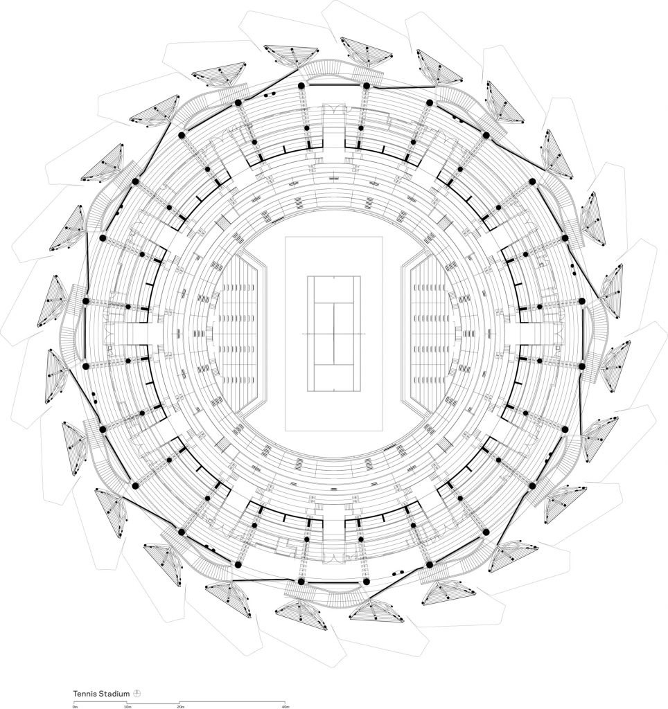 Hangzhou Olympic Sports Center by NBBJ in China