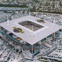 Watch drone footage of the Super Bowl 2020 stadium