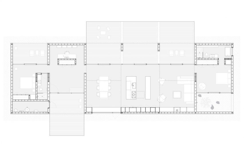Hass House by Feuerstein Quagliara Floor Plan