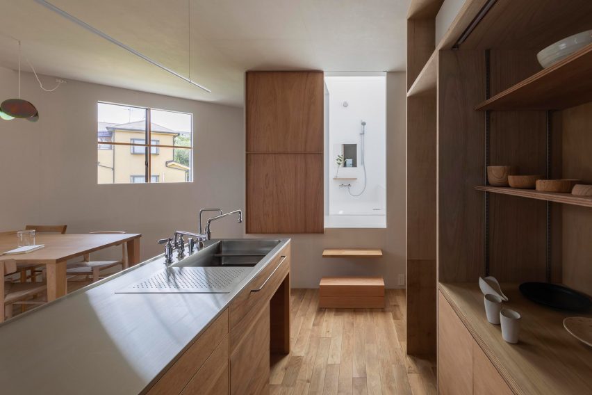 House in Takatsuki by Tato Architects kitchen