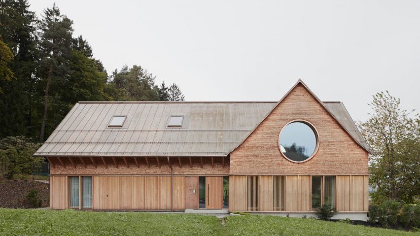 House with Three Eyes by Innauer-Matt Architekten