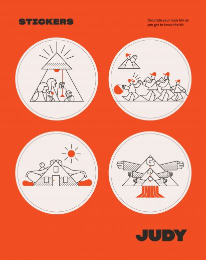 Red Antler designs "no-nonsense" Judy kits for emergency situations