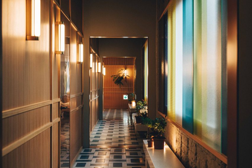 K5 Tokyo hotel by Claesson Koivisto Rune corridor