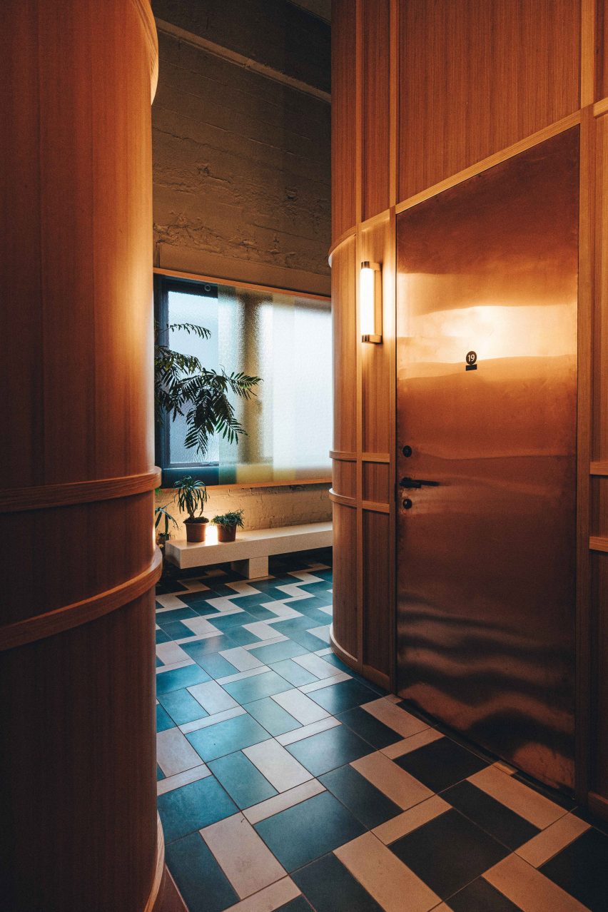 K5 Tokyo hotel by Claesson Koivisto Rune corridor