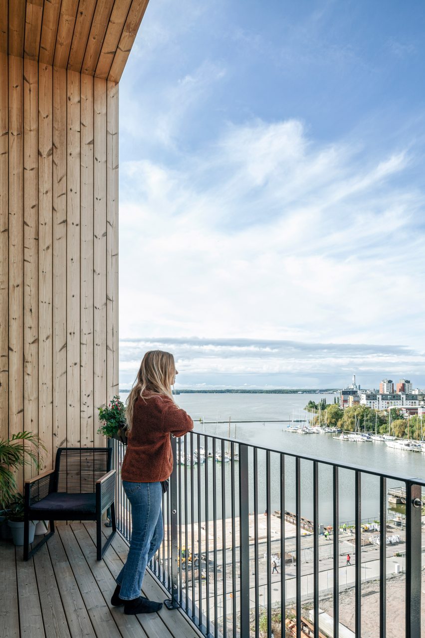 Sweden's tallest timber tower, Kajstaden, by CF Møller