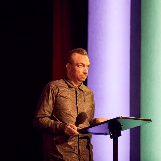 Liam Young at Dezeen Day