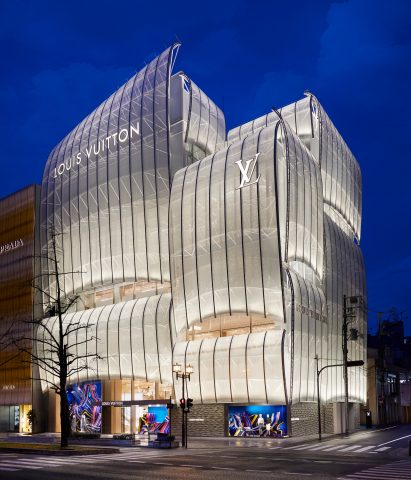 Louis Vuitton's flagship Osaka store by Jun Aoki and Peter Marino