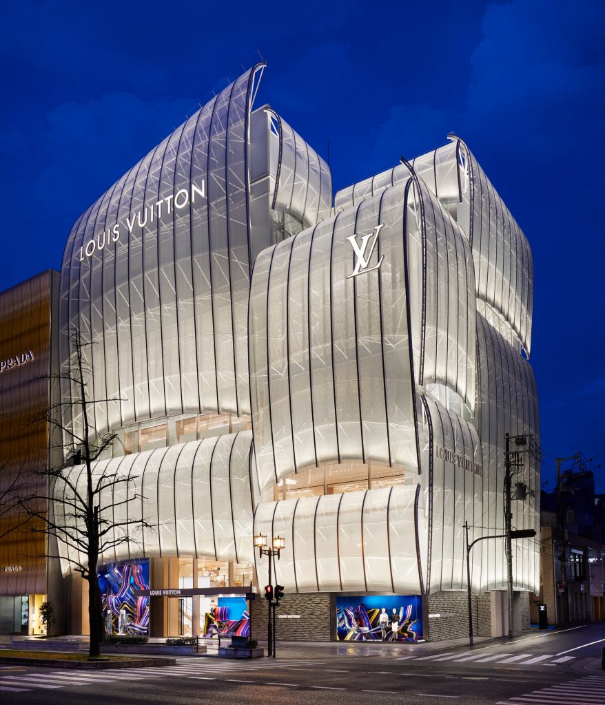 Louis Vuitton's flagship Osaka store by Jun Aoki and Peter Marino