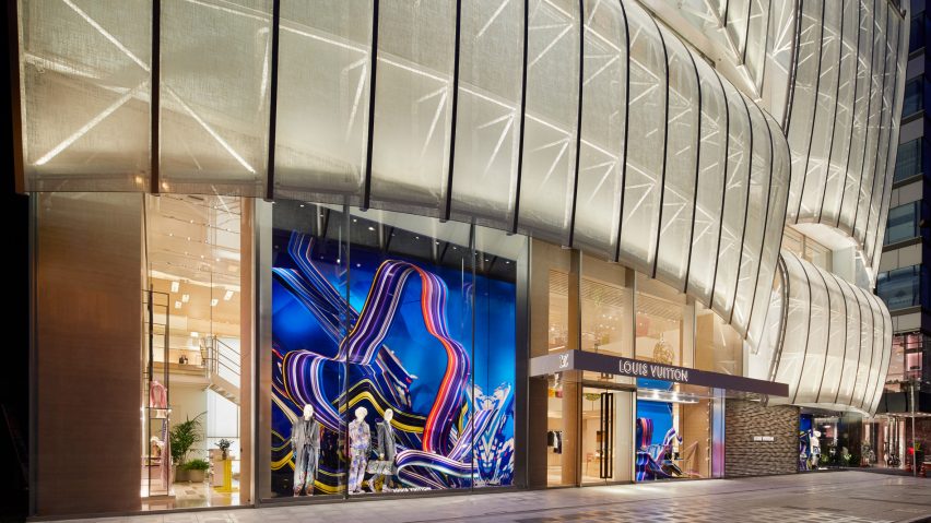 Louis Vuitton's flagship Osaka store by Jun Aoki and Peter Marino
