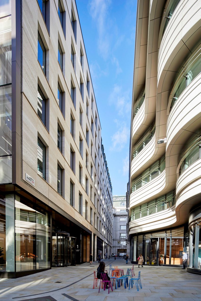 St James Market redevelopment by Make