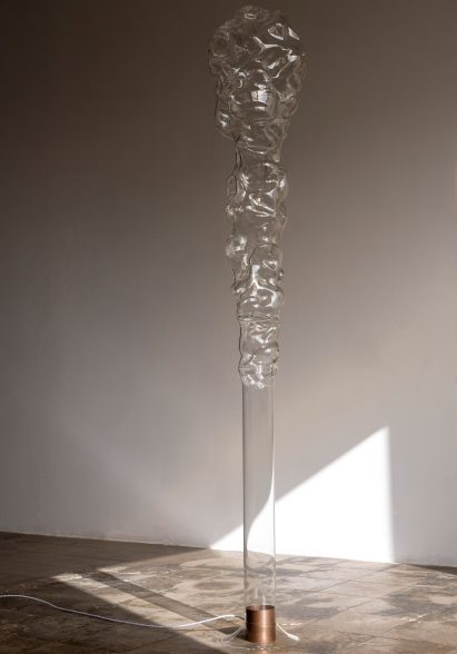 Marta Armengol's glass homeware is suspended like "bubbles in space"