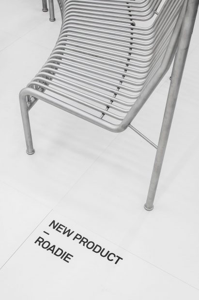 Massproductions' fair stand uses grid structure to guarantee easy re-use