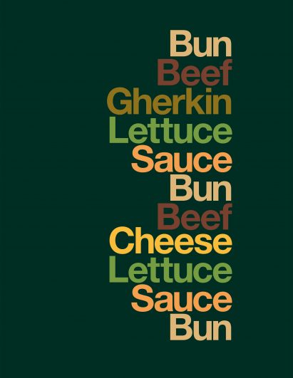 McDonald's latest ads sub out its brand name for lists of ingredients