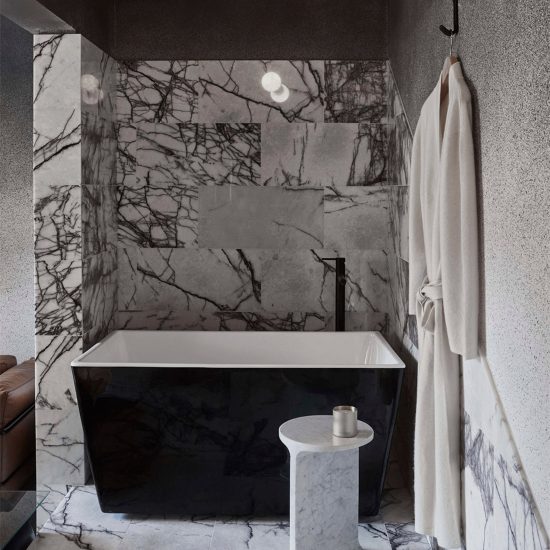 Microlux apartment interior design by Edwards Moore in Melbourne, Australia