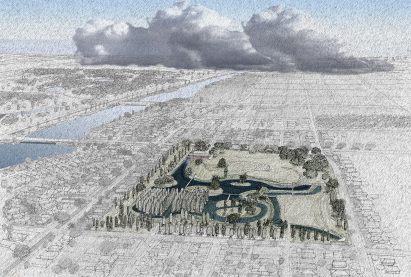 Mirabeau Water Garden by Waggonner & Ball in New Orleans