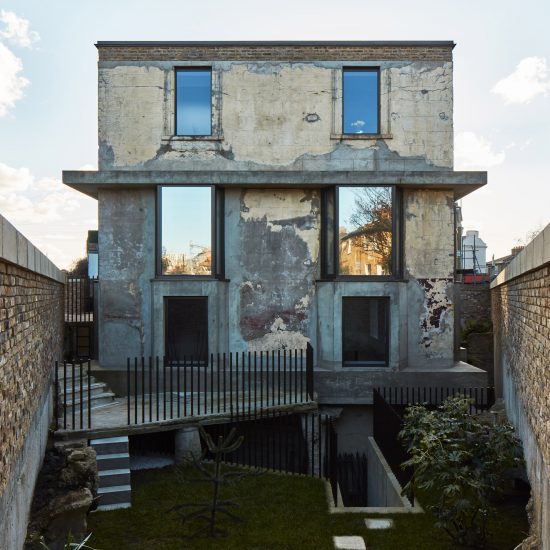 Exterior of the Mole House by Adjaye Associates