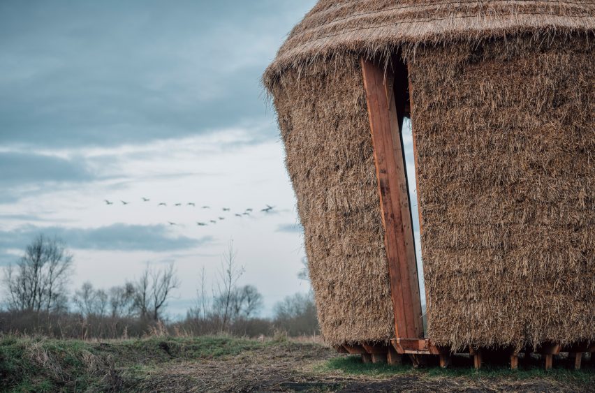 Mother thatched hut by Studio Morison