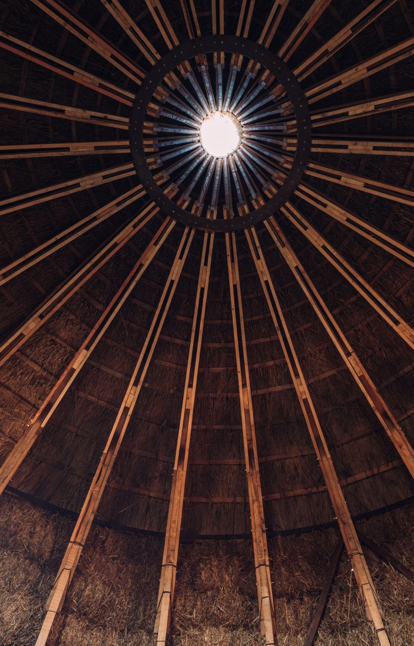 Mother thatched hut by Studio Morison