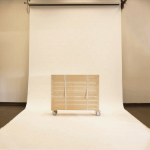 NEST moving crate opens up into a minimal home kit for Generation Rent