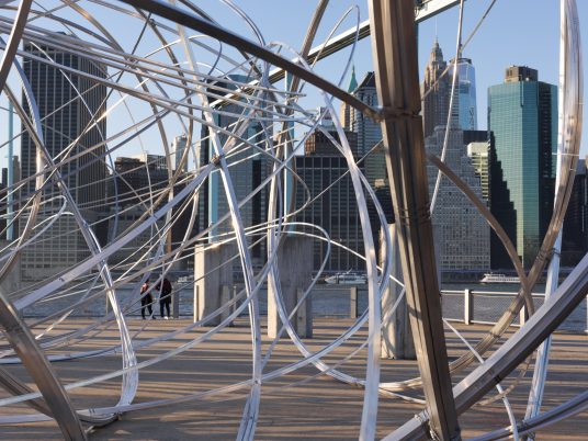 New York Clearing by Antony Gormley