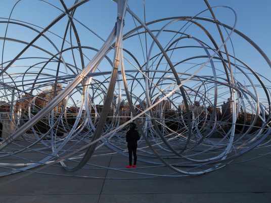 New York Clearing by Antony Gormley